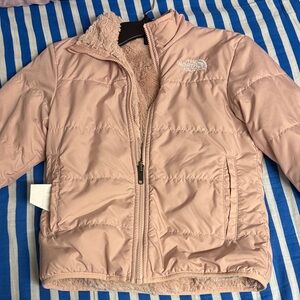 The North Face Kids Light Pink Puffer Jacket